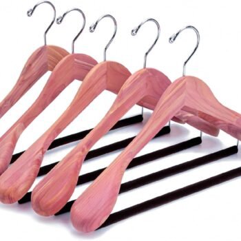 Cedar wood hangers