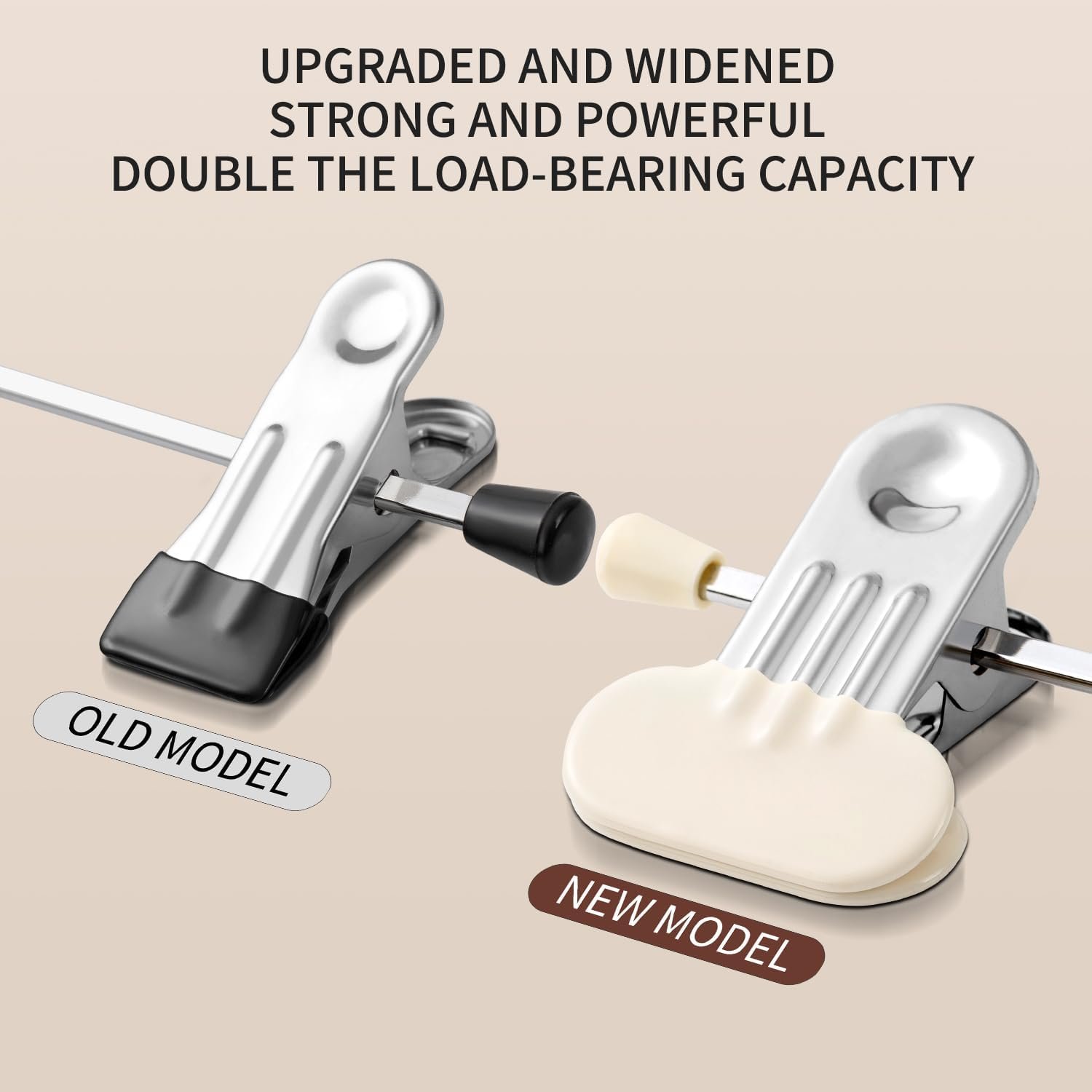 Wide-clip trouser hanger