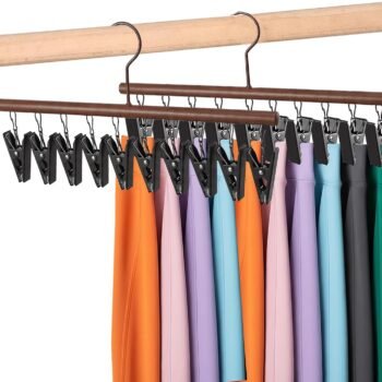 Closet storage rack for leggings