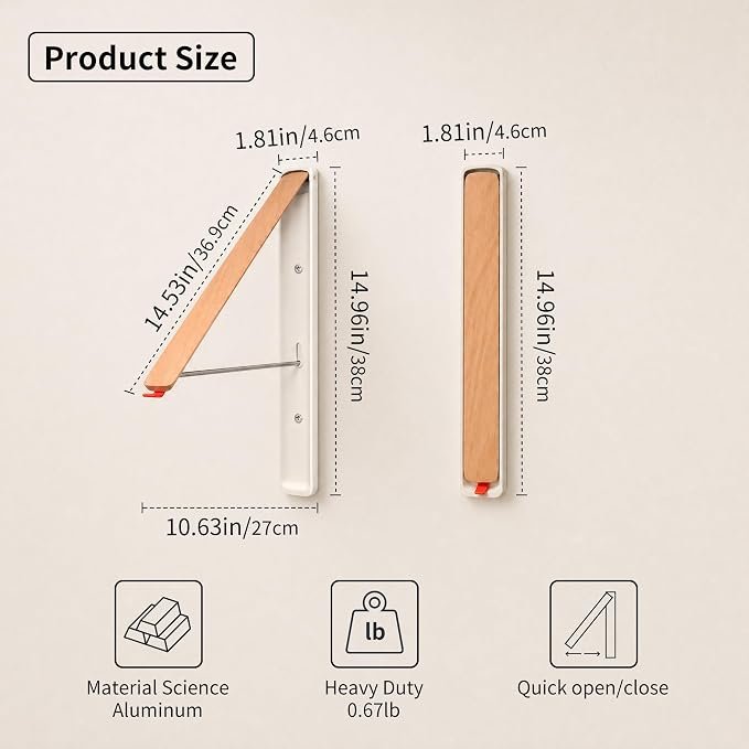 Retractable Wall Mounted Aluminum Clothes Drying Rack